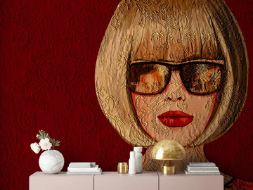 LADY ORNAMENT - Washable nonwoven wallpaper by Architects Paper - view 2